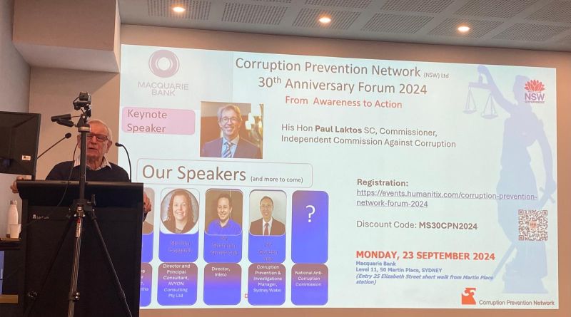 Triage Investiga Partner Emman Marpaung Attends CPN Event in Sydney