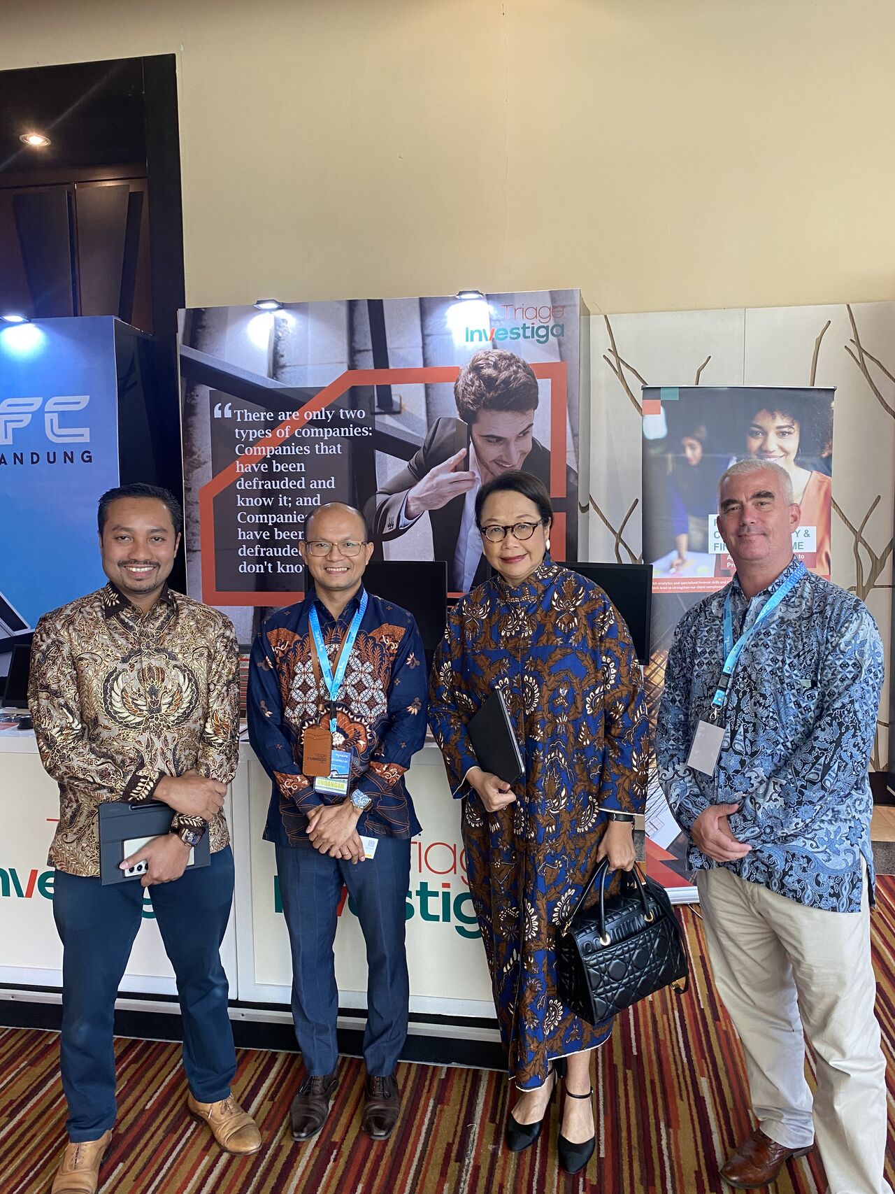 Triage Investiga Attends the ACFE National Fraud Conference in Bandung