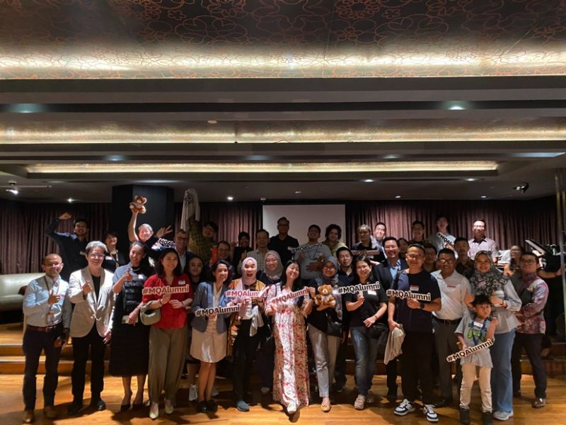 Triage Investiga Partner MCs the Macquarie University Alumni Reunion in Jakarta
