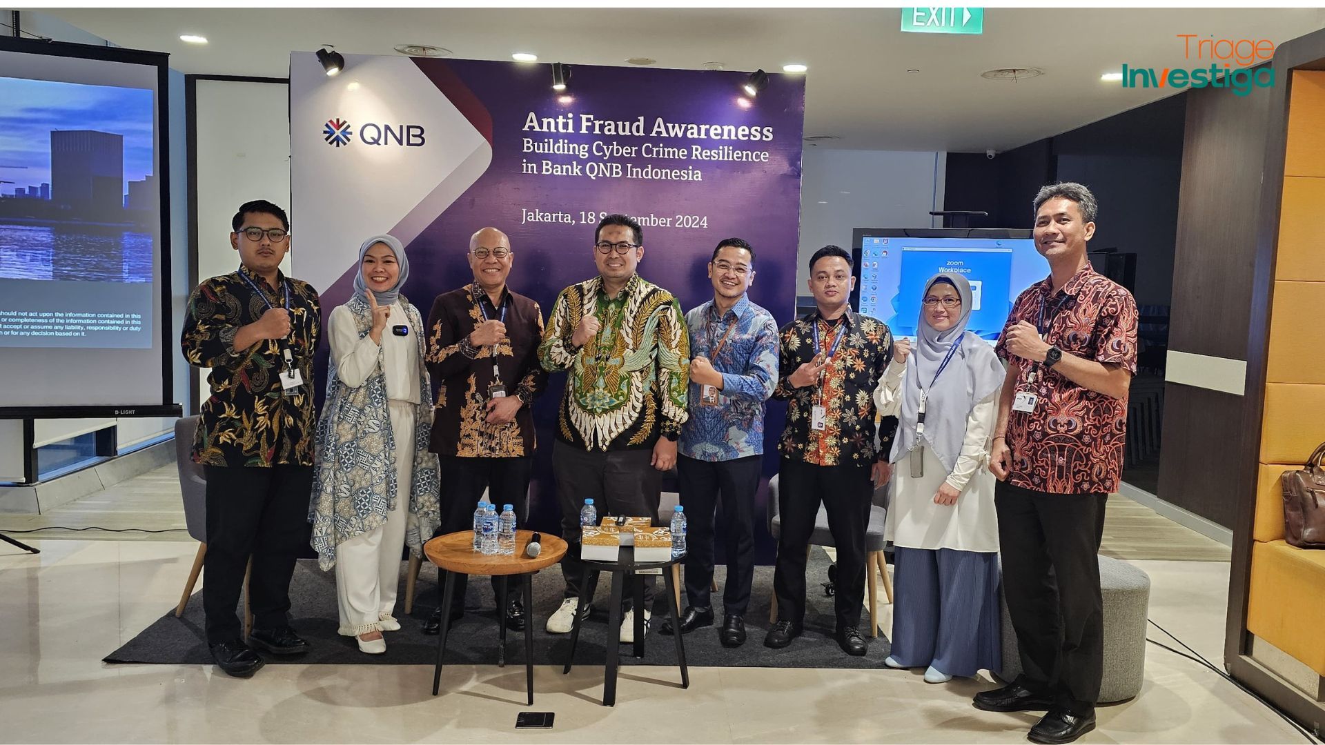Mitra Triage Dani Prawira Berbicara tentang Forensik Digital dan Kejahatan Siber di Bank QNB Indonesia
