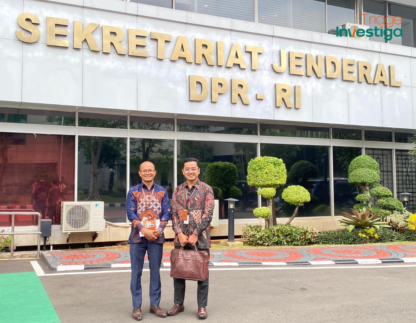Triage Explores Collaborative Opportunities with the Secretariat General of DPR RI